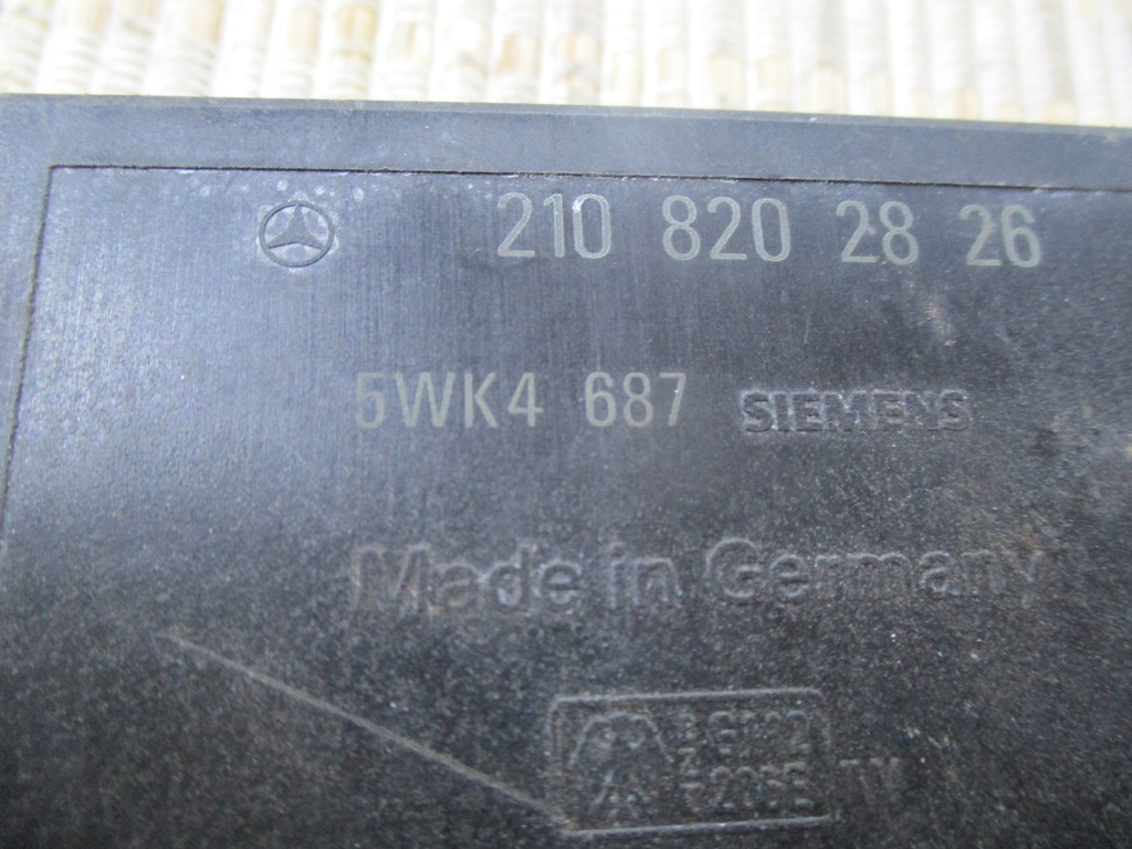 фото №8, 4941/41 реле модуль імобілайзер mercedes w202 w210 2108203226