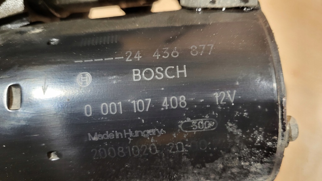 фото №6, Стартер opel corsa c d 1,2 1,4 0001107408