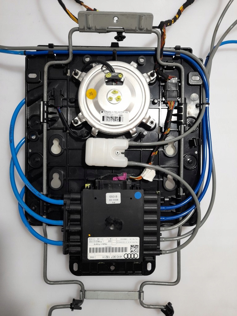 фото №12, Audi a6 c7 4g модуль пам'яті сидіння механізм комплект вентилятор каркас