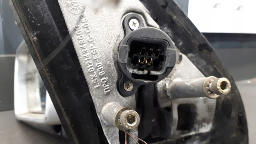 Дзеркало ліва alfa romeo 145 5pin сріблястий Зі Шроту