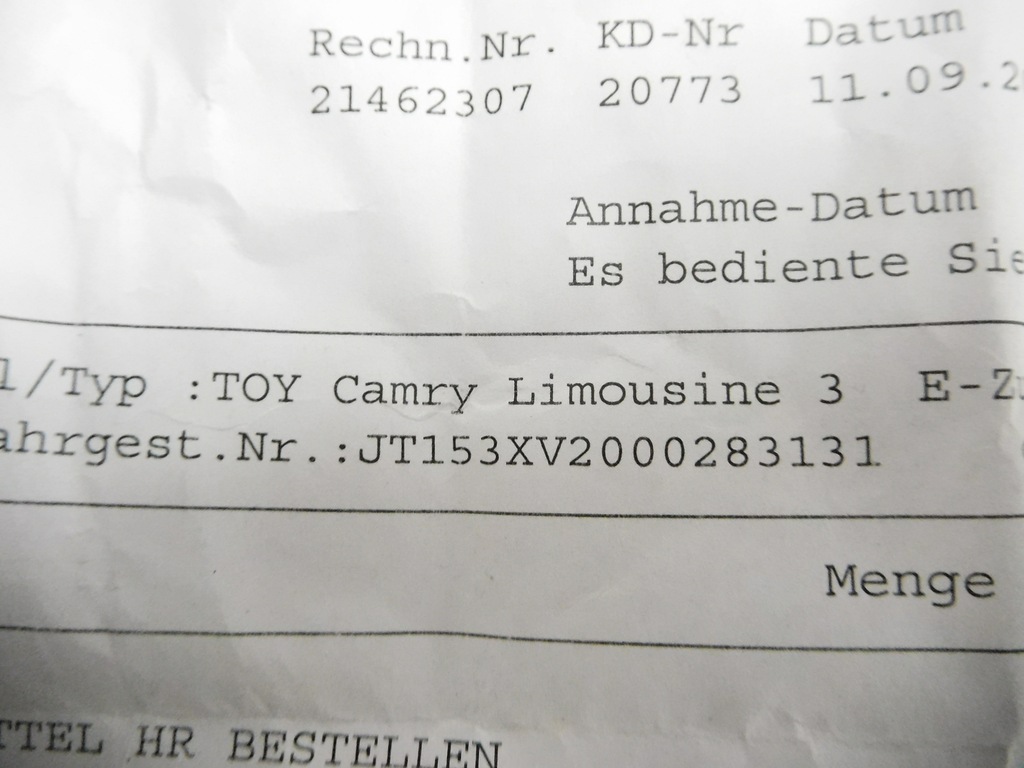 фото №9, Суппорт тормозной toyota camry 47730-33160