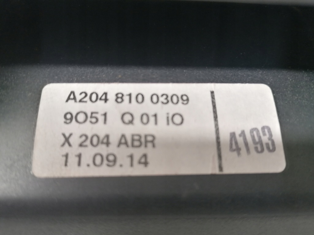 фото №9, Mercedes glk x204 lift шторка багажника оригінал 12-15