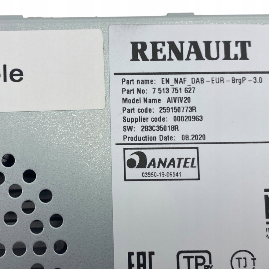 фото №15, Nowe оригінальний номер радіо навігація renault trafic iv 259150773r