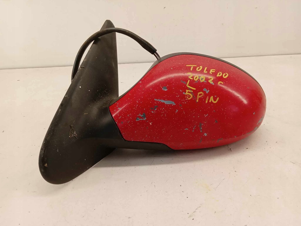 фото №1, Дзеркало ліва двері seat toledo 04-12 5 pin