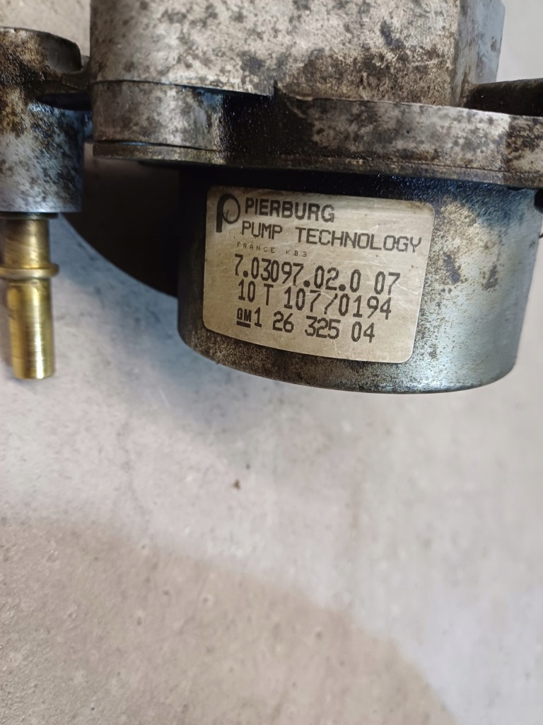 Насос вакууму вакуум opel insignia a astra j 2.0 turbo nr. 12632504 Київ