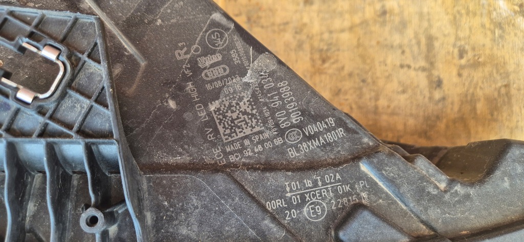 фото №4, Фара правый full led audi a3