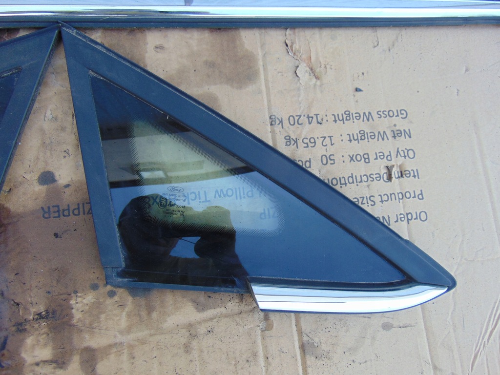 фото №10, Накладки ущільнювачі скло хром ford fiesta mk7