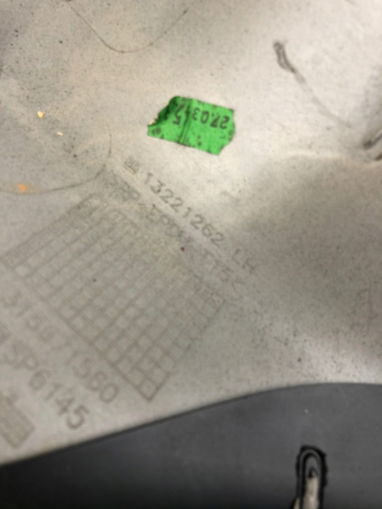 Накладка корпус стойка левый задний opel insignia седан с Разборки