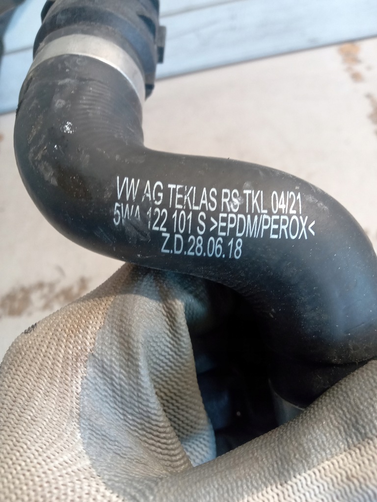 фото №3, Vw t-roc труба шланг wody 1.0