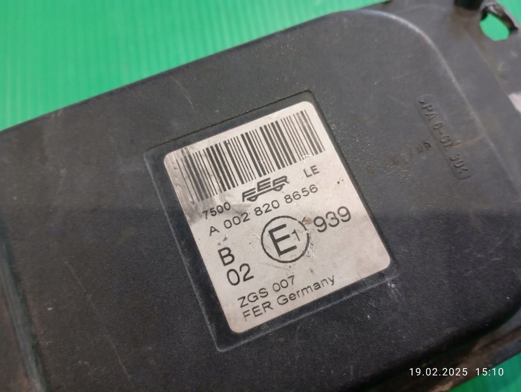 фото №10, Противотуманная фара противотуманный левый mercedes actros atego a0028208656