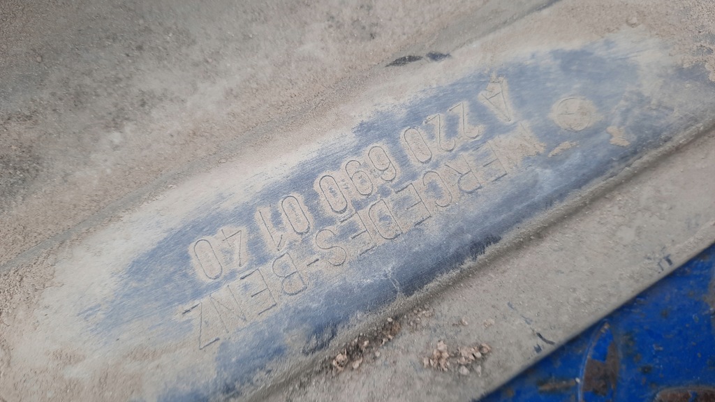 фото №15, Молдинг порог левая mercedes s-klasa w220 sedan