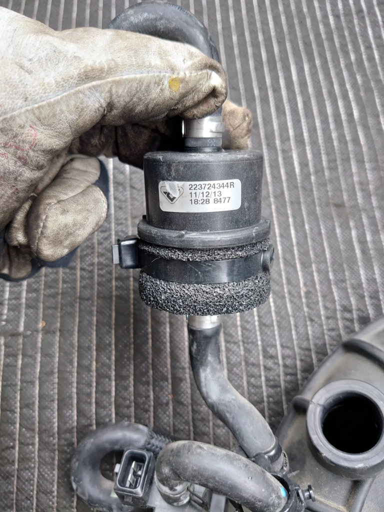 фото №3, Шланг труба воздуха клапан давления turbo sandero clio iv 0.9tce