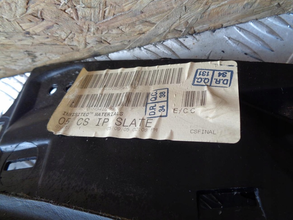 фото №9, Приборная панель приборная подушка безопасности pas chrysler pacifica 03-