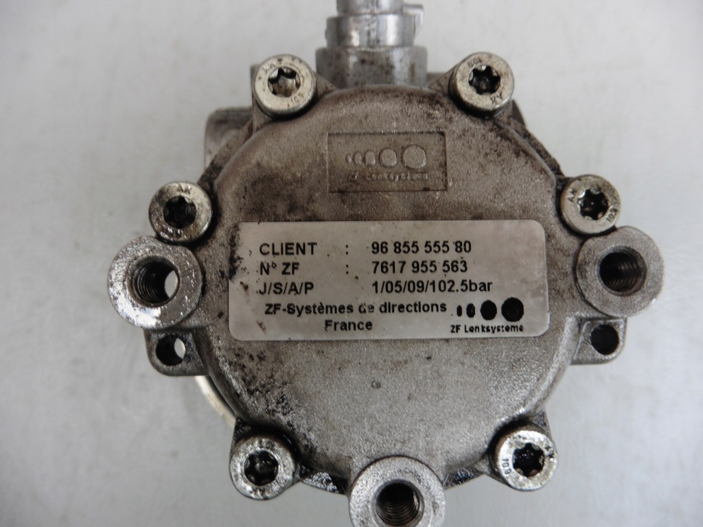 фото №5, Насос усилителя 9685555580 peugeot partner iii berlingo iii 1,6 hdi