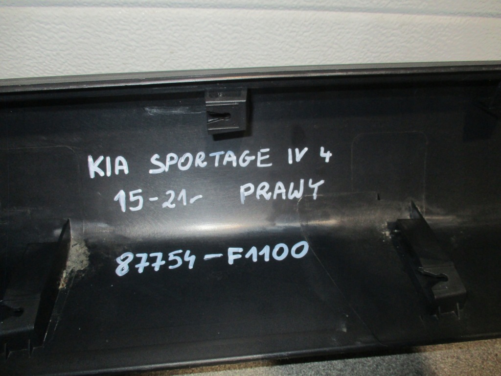 фото №7, Молдинг порог правая kia sportage 4 iv 15-21r 87754-f1100