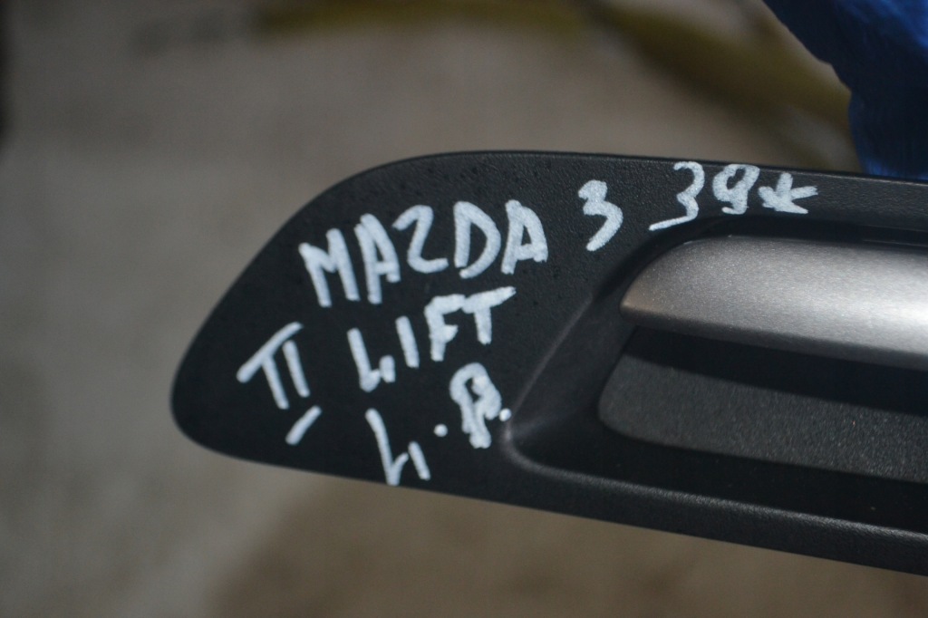 фото №3, Ручка внутренняя передняя левая перед mazda 3 bl