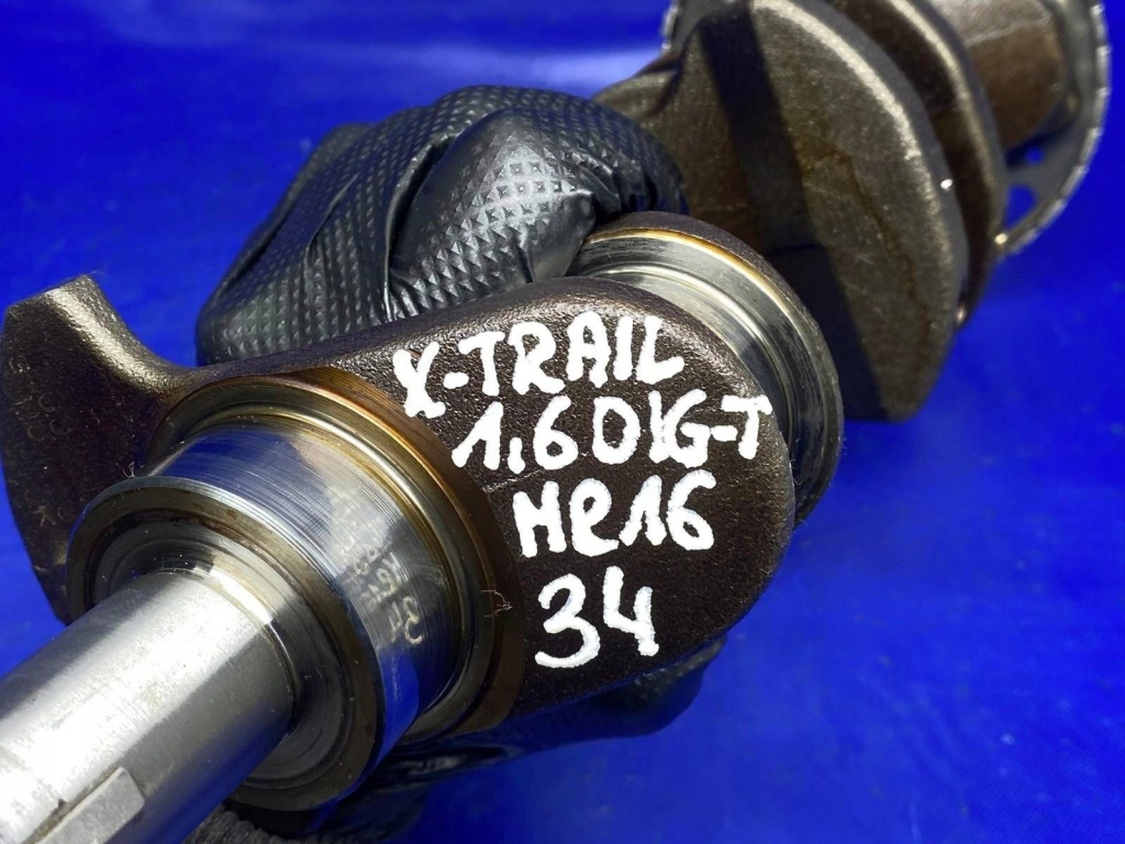 фото №13, Wał колінчастий номінал nissan x-trail t32 1.6 dig-t mr16 ed80h 34