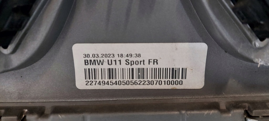 фото №11, Bmw x1 u11 m-pakiet бампер перед ґрати решітка радіатора решітка радіатора кронштейни