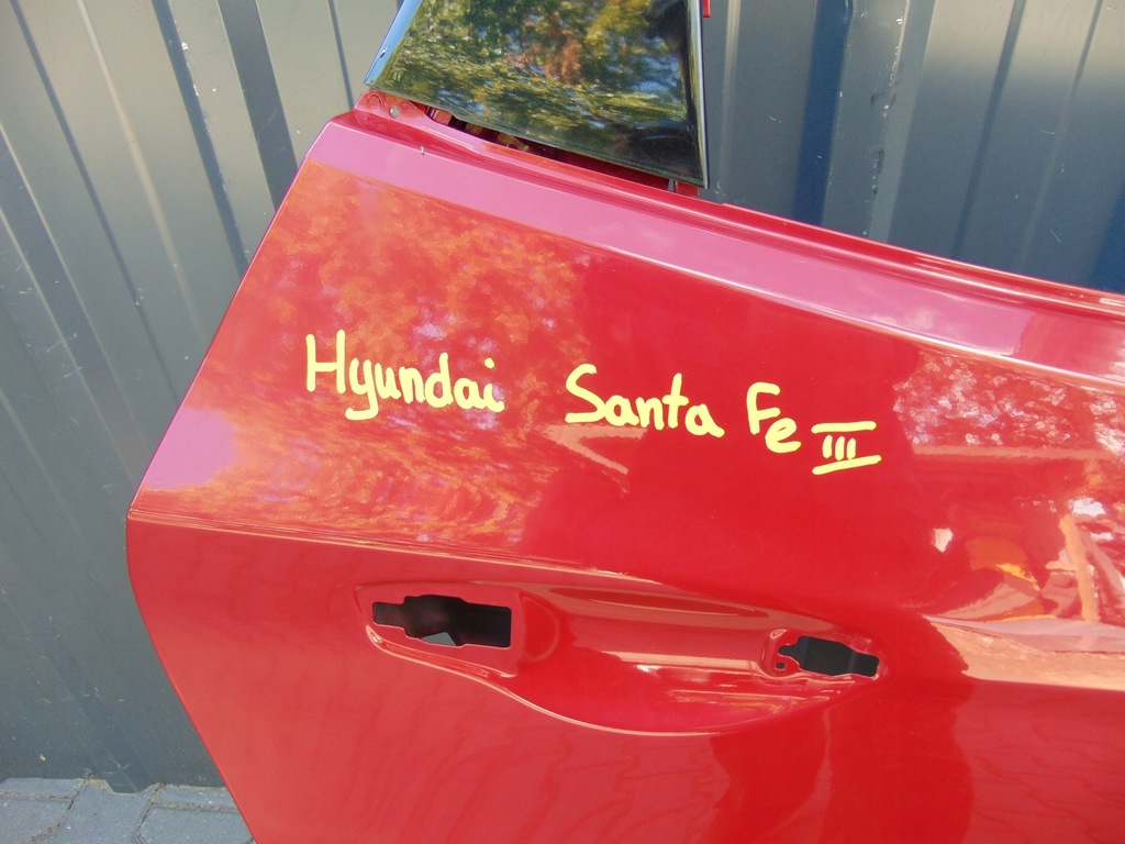 фото №11, Дверь правый задняя hyundai santa fe iii lift