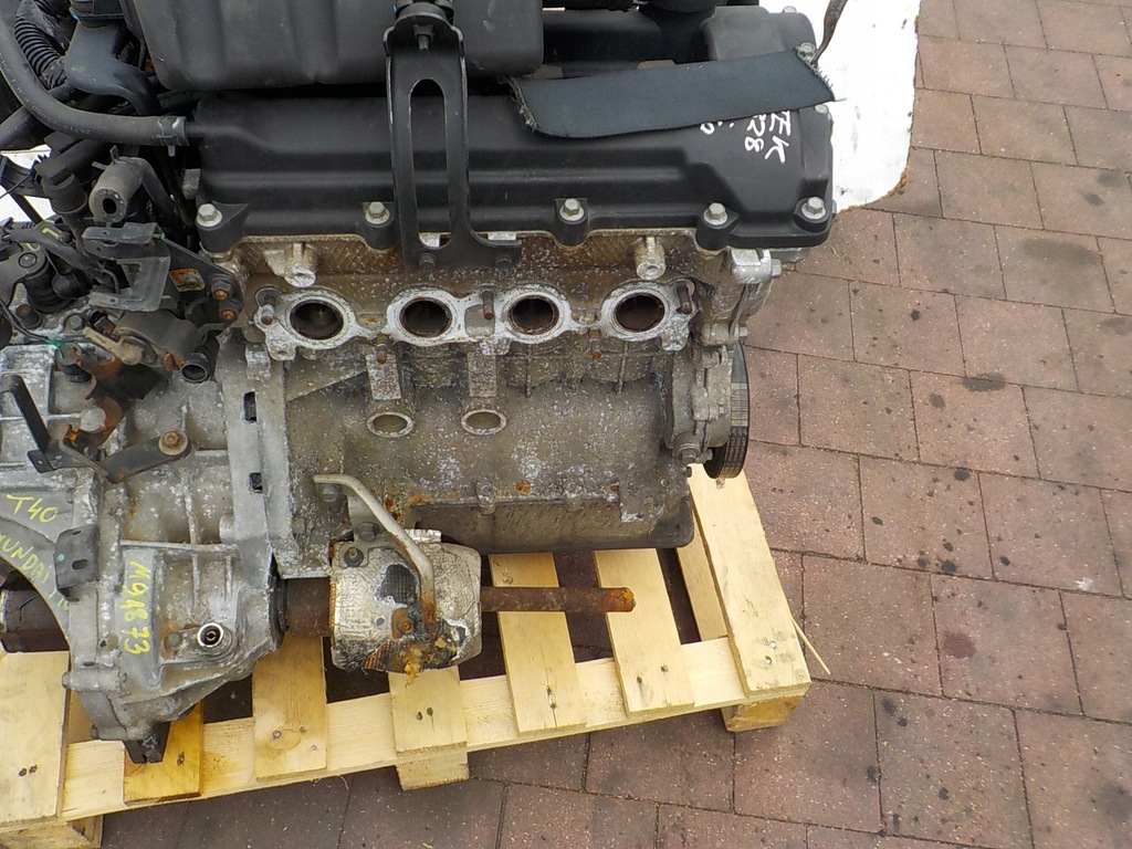 фото №7, Hyundai i10 i20 1.2 16v 77km двигатель g4la 52 tys km