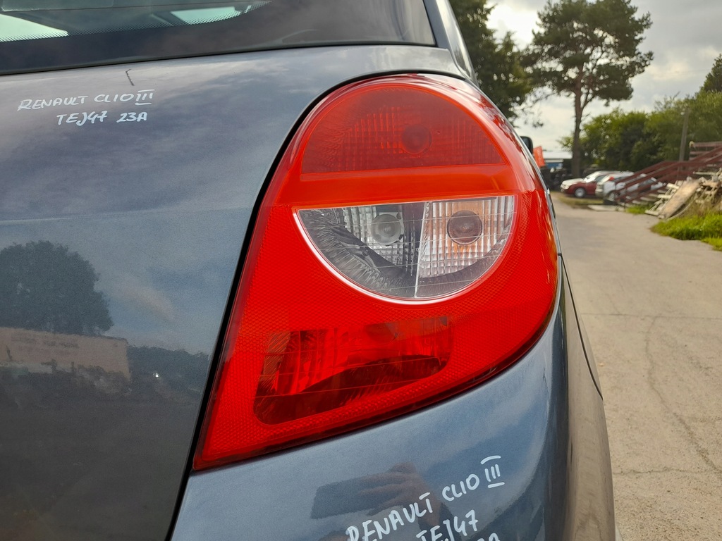 фото №5, Renault clio iii лампа правый задняя правая задняя