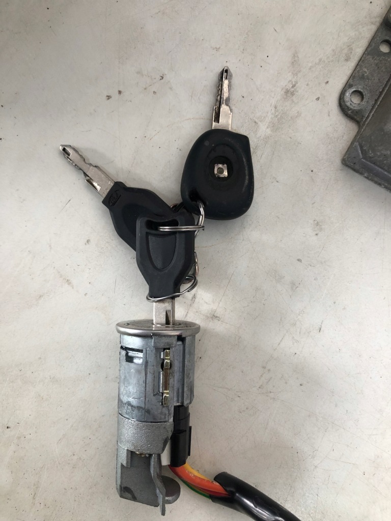 фото №2, Блок управления набор стартовый renault megane i 1.6 7700864454