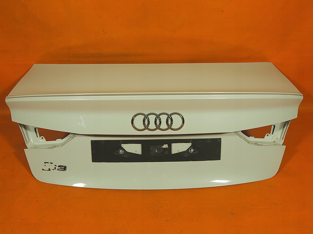 фото №15, Audi a3 s3 8v sedan крышка багажника задняя спойлер 8v5827337a ls9r