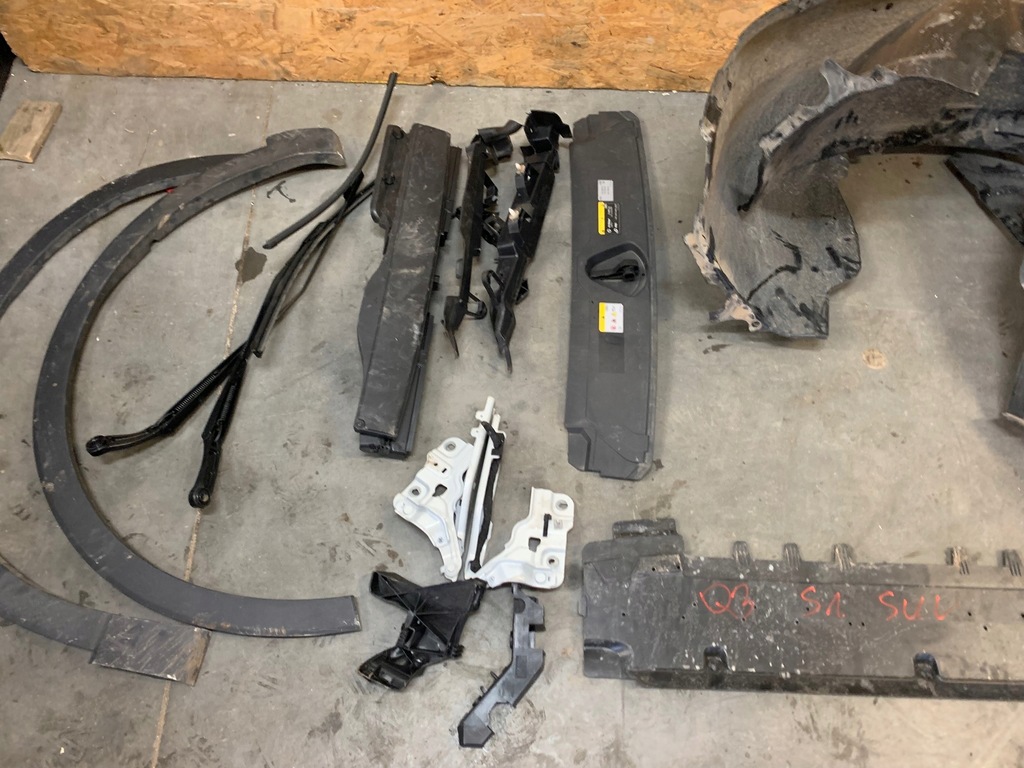 фото №14, Audi q3 83a 83f kompletny перед радиатор бампер pas передний full led