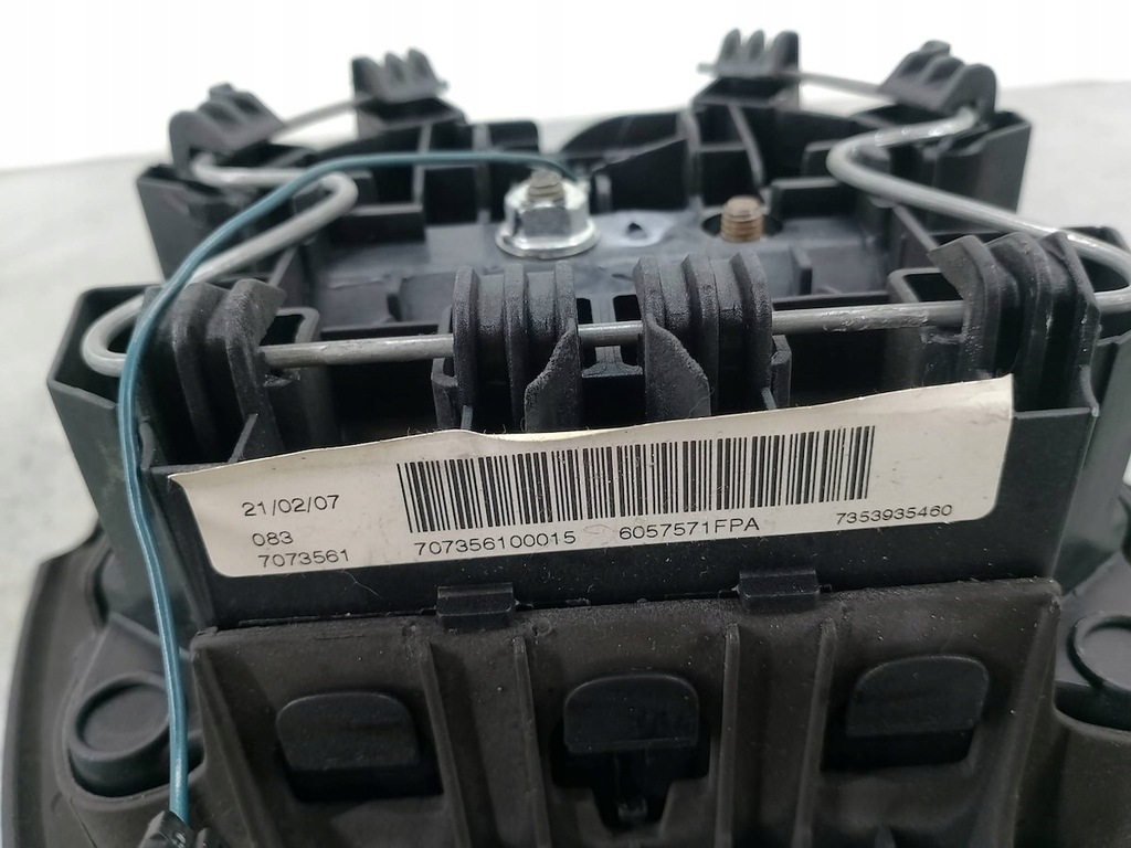 фото №6, Подушка водія, подушка безпеки lancia musa 6057571fpa 7353935460 1.3 jtd