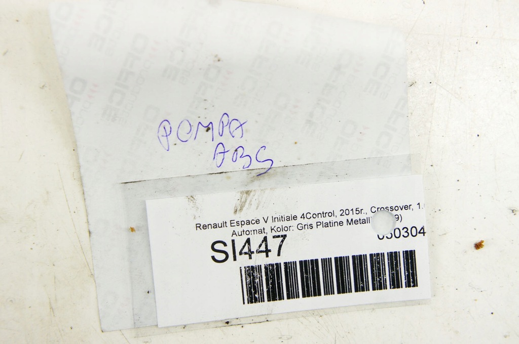 фото №6, Si447 renault espace v 1.6d насос abs 28.5152-4208.3 476600550r