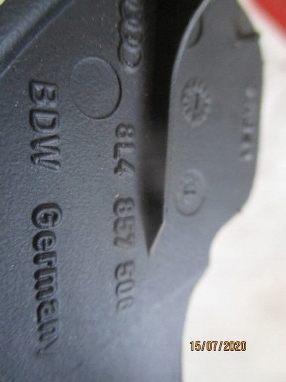 фото №7, Заглушка дзеркало права audi a3 8l 5d 8l4857506