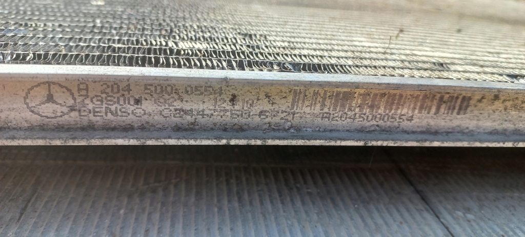 фото №13, Радиатор кондиционера 1,8b c-klasa mercedes w204