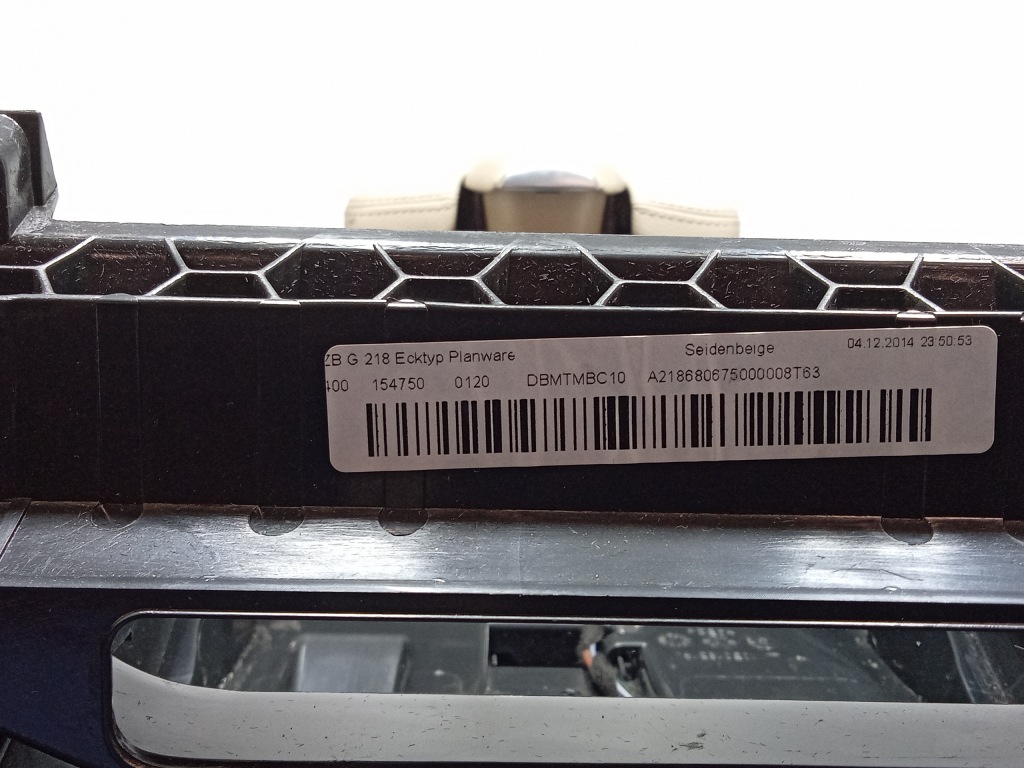 фото №7, Cls w218 туннель средний подлокотник nappa semianilin