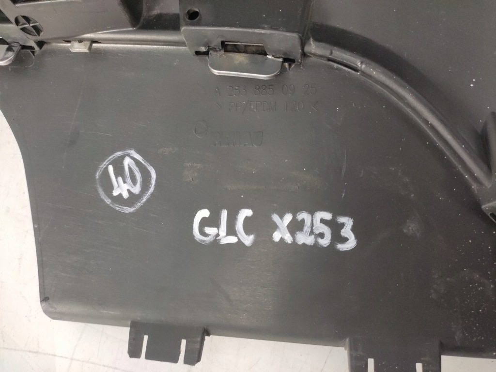 фото №10, Mercedes glc x253 w253 спойлер хром дифузор бампер задній задня 2015-