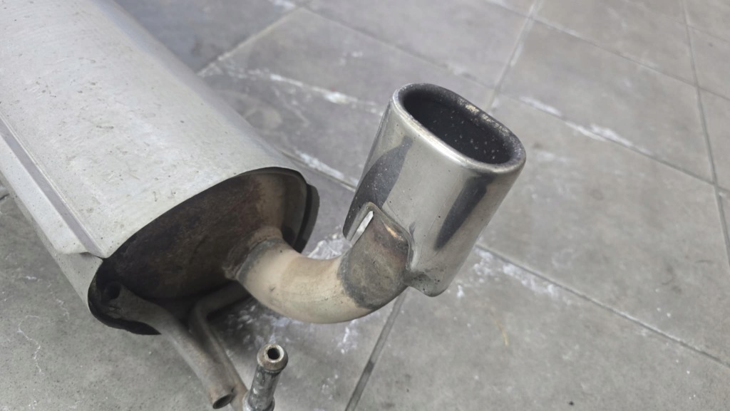 Smart w453 forfour fortwo 1.0 труба вихлопна система випускний гасник Ціна