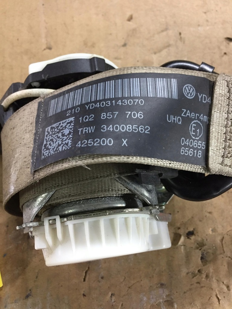 фото №4, Volkswagen eos pas безопасности левый правый перед