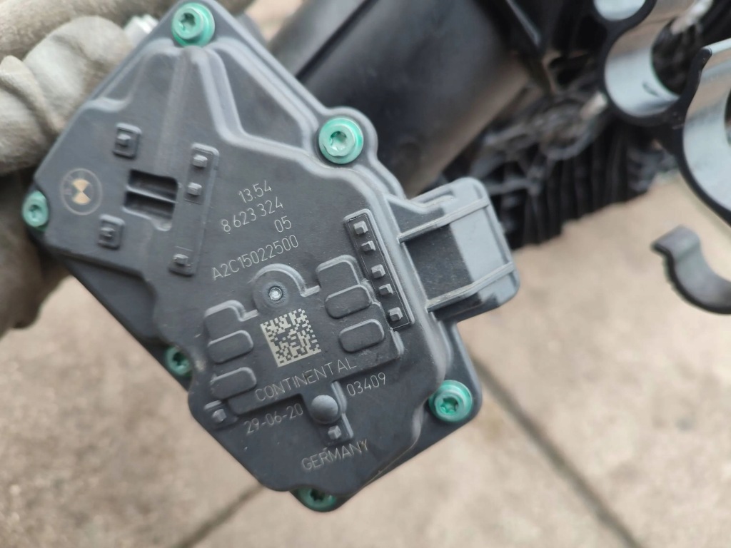 фото №8, Коллектор всасывающий дроссельная заслонка bmw x3 g01 2019 b48b20b