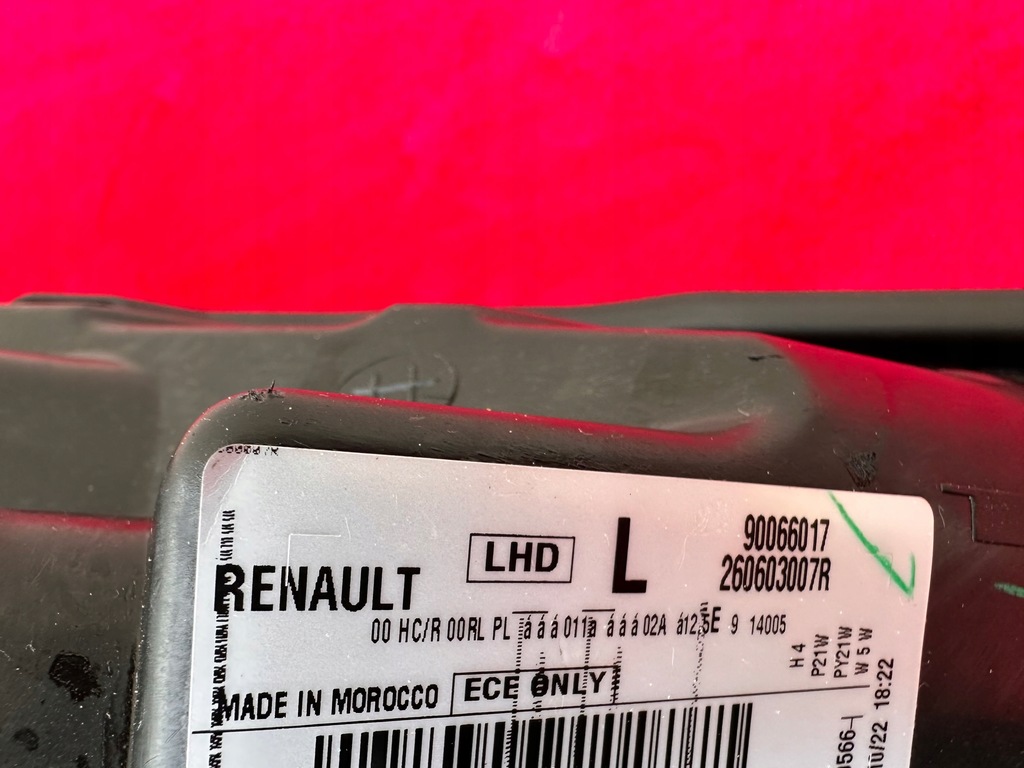 фото №5, Фара dacia dokker 260603007r