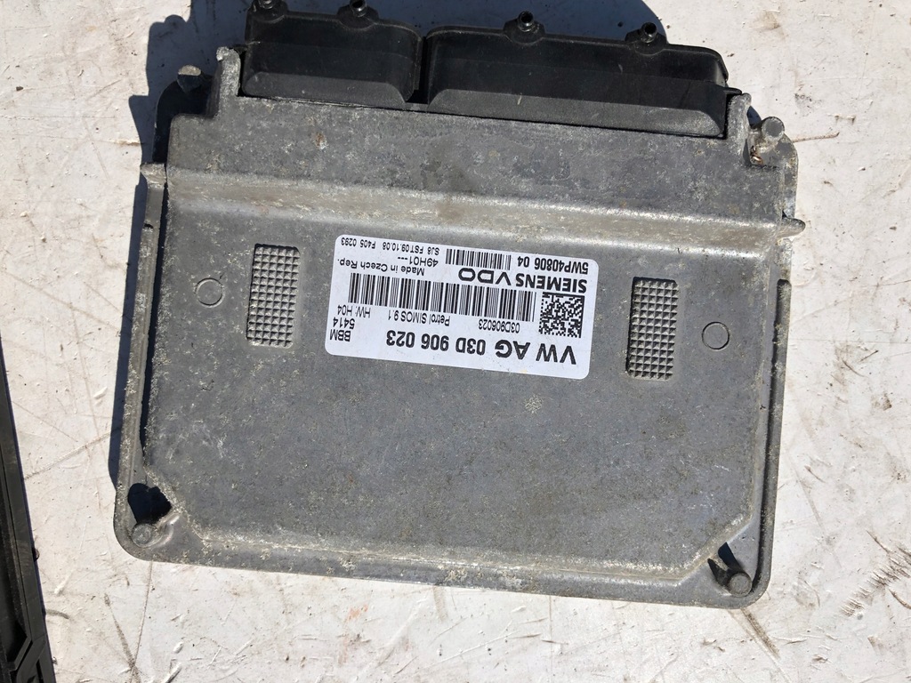 фото №4, Набір стартовий бортовий комп'ютер skoda fabia ii 2