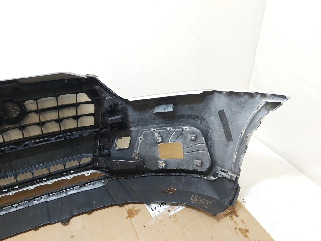 фото №11, Бампер перед передний решётка радиатора защита audi q3 8u lift