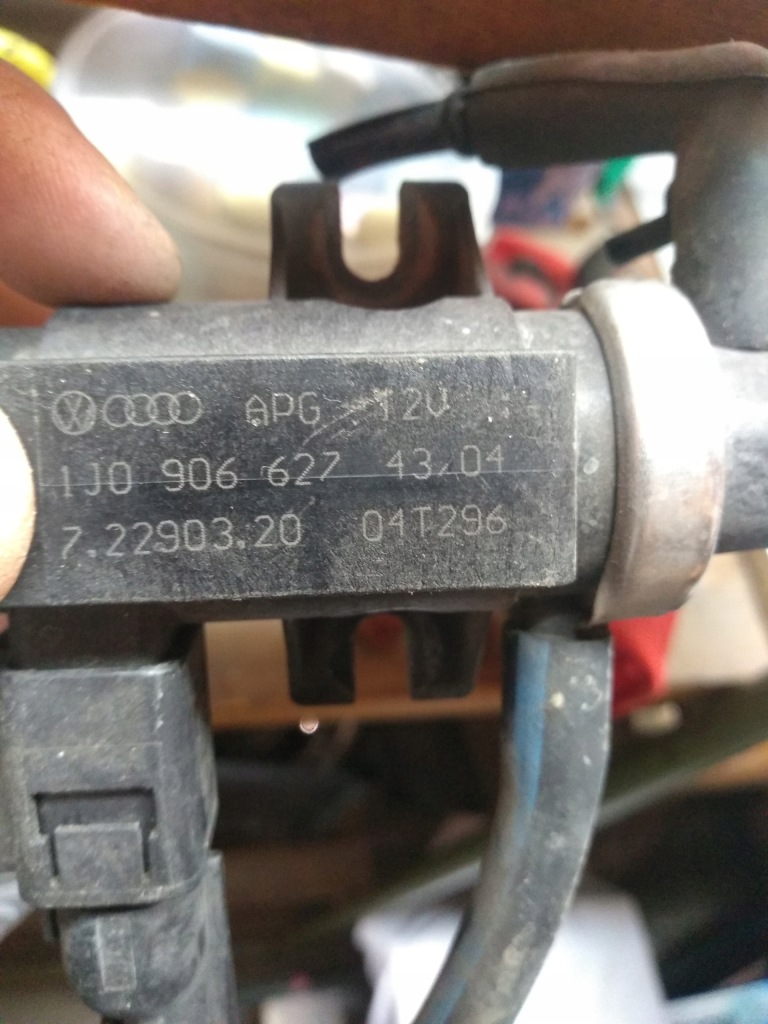 Клапан вакуумa kierunkowy n18 n75 1j0906627b Недорого