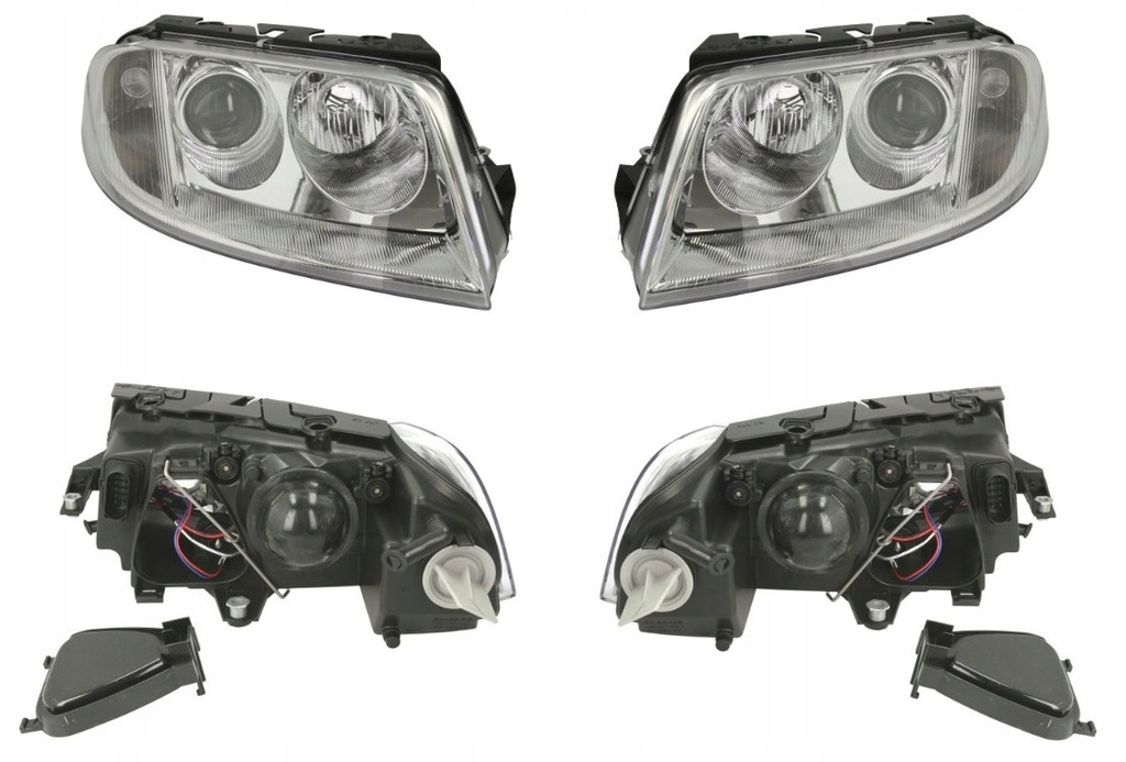 фото №1, Фара лампа vw passat b5 00-05 l+p tyc