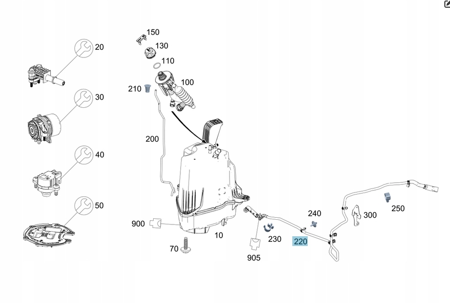 фото №4, Шланг добавка adblue mercedes sprinter 907 910
