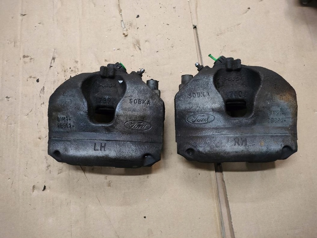 фото №1, Cena za 1 szt суппорт правый lub левый перед ford tourneo 2017 rok оригинальный номер