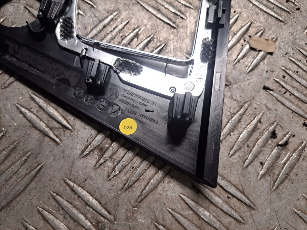 фото №7, Vw touran 5ta dekor рамка радио навигации 5tb858071a