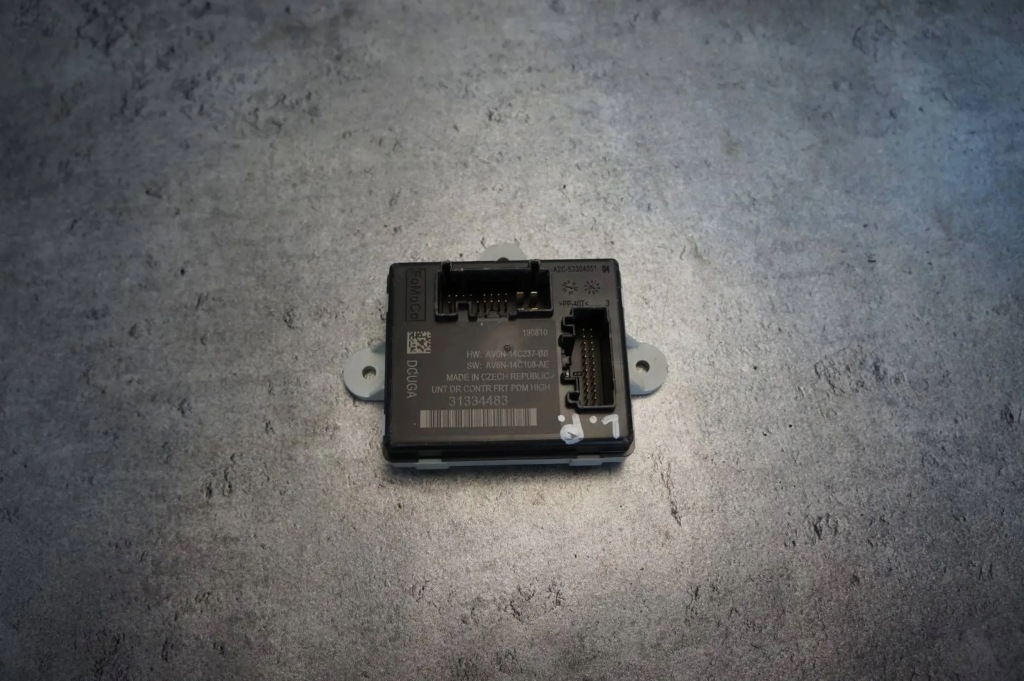 фото №1, Модуль блок управления дверь перед передних volvo s60 ii v60 i 31334483