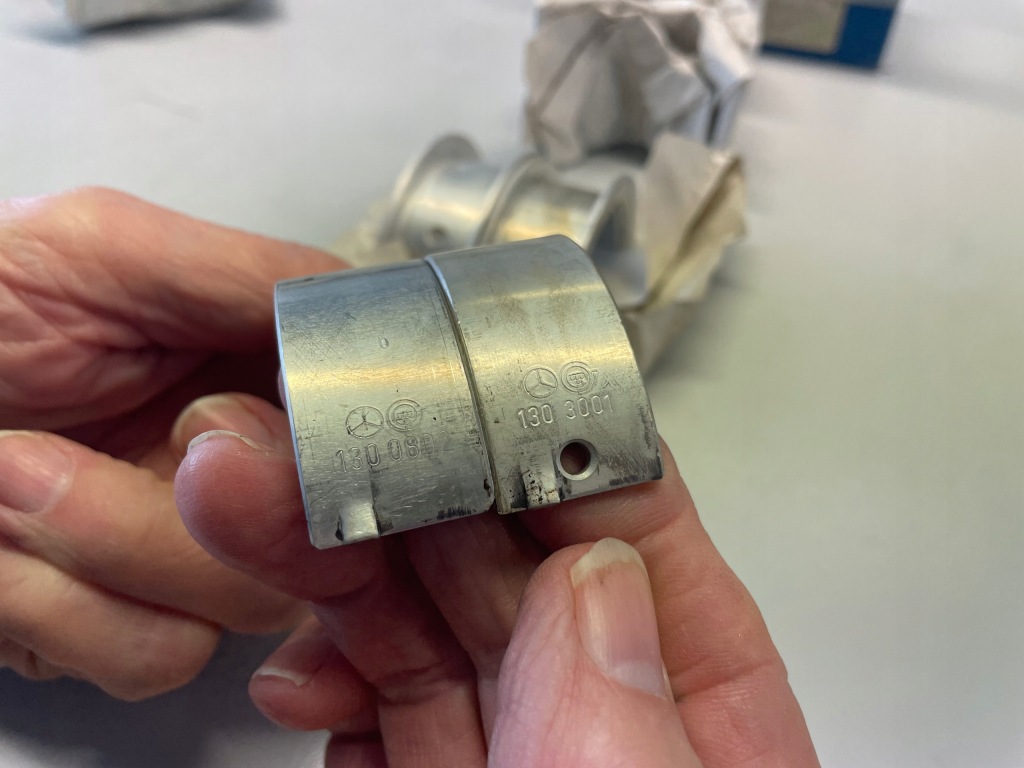 Mercedes m130 2.8 вкладиші головні std nowe oryg в Україні