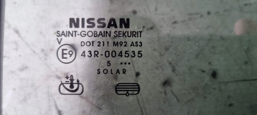 фото №5, Стекло дверь задних nissan pathfinder r51