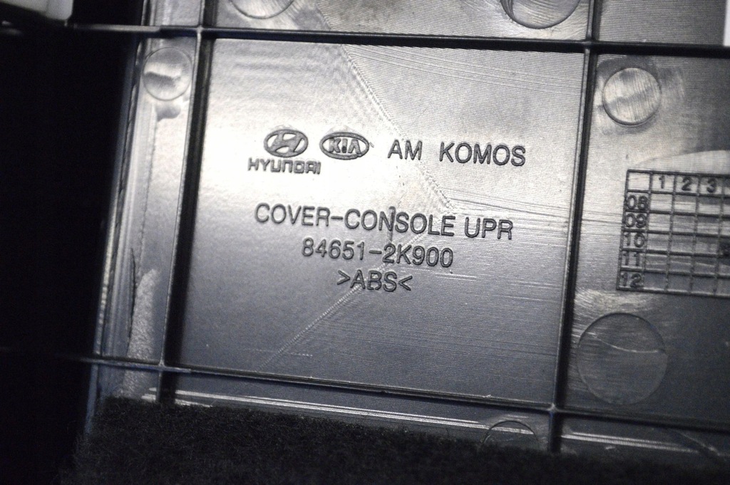 фото №5, Kia soul 2010 інший елементи тунель середнього