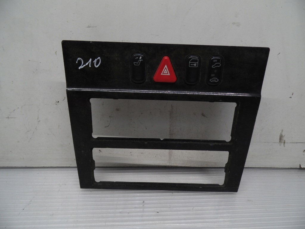 фото №1, Панель аварійних рамка радіо dekor mercedes w210